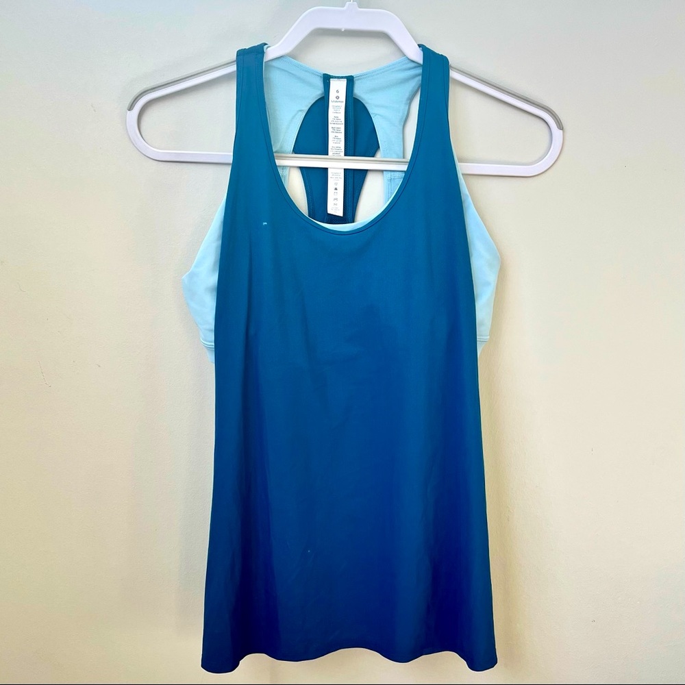 EUC Lululemon Tank Bra Combo